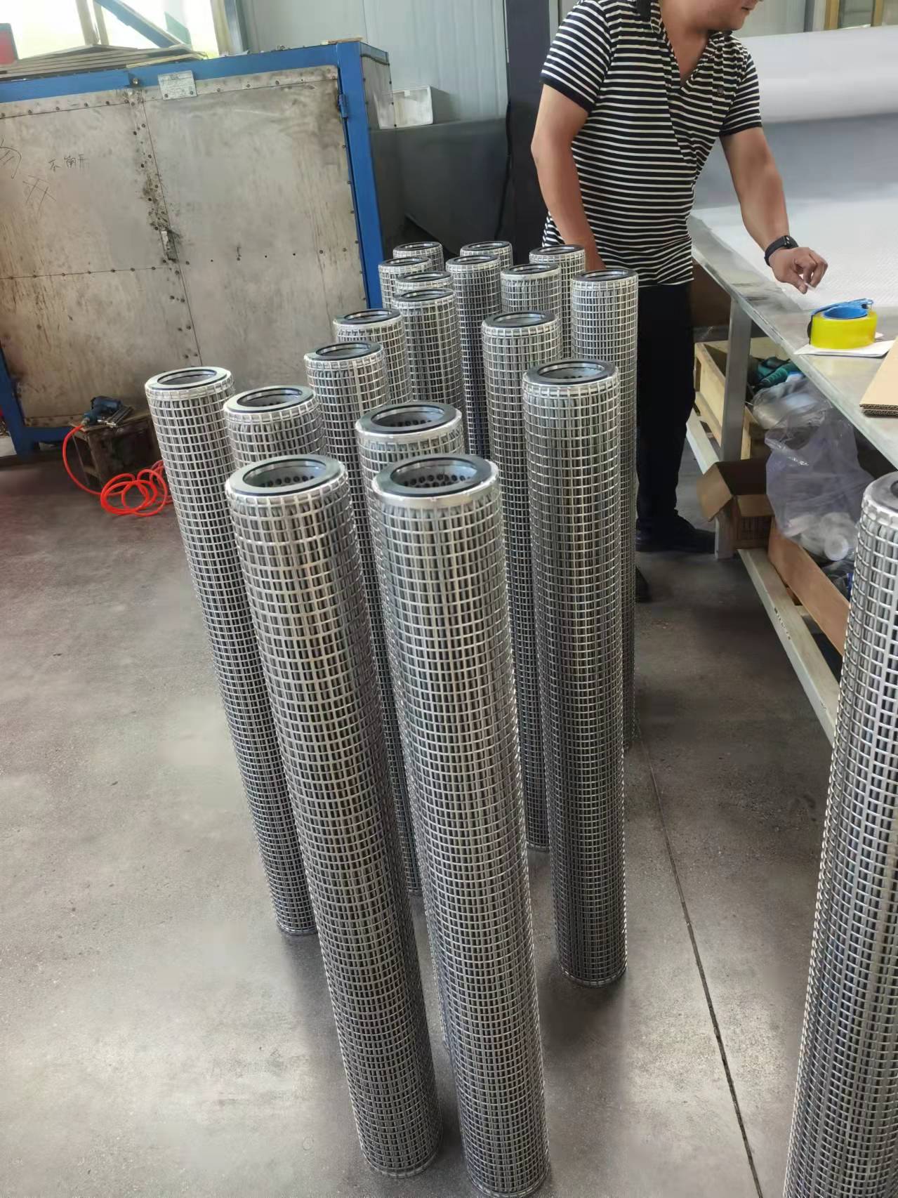 原料氣用進氣過濾濾芯