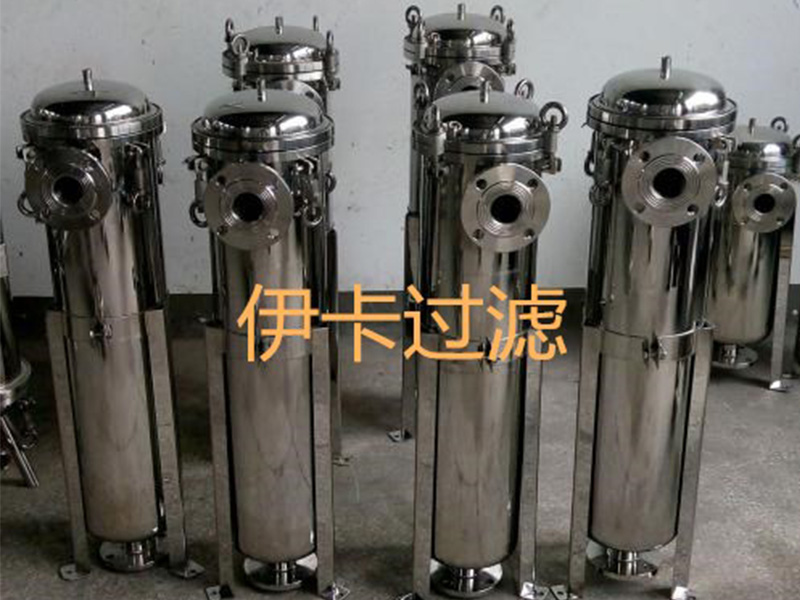 壓縮空氣，制藥蒸餾水，化工試劑用不銹鋼除菌過(guò)濾器