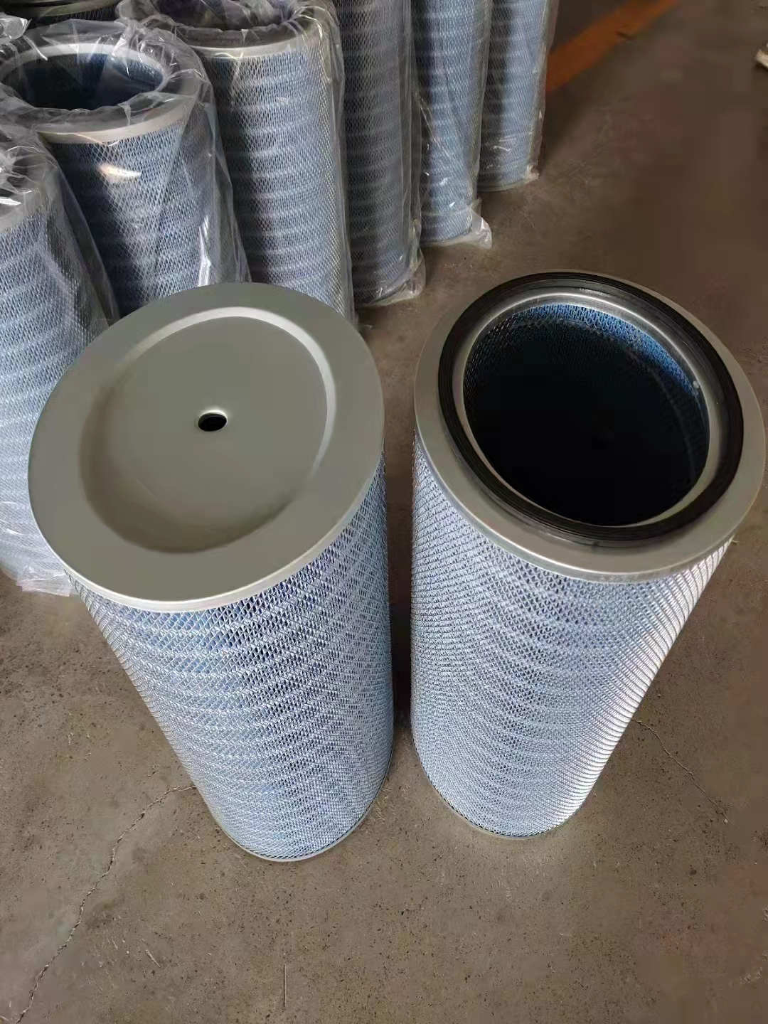 替代唐納森阻燃除塵濾筒-橢圓形除塵阻燃濾筒